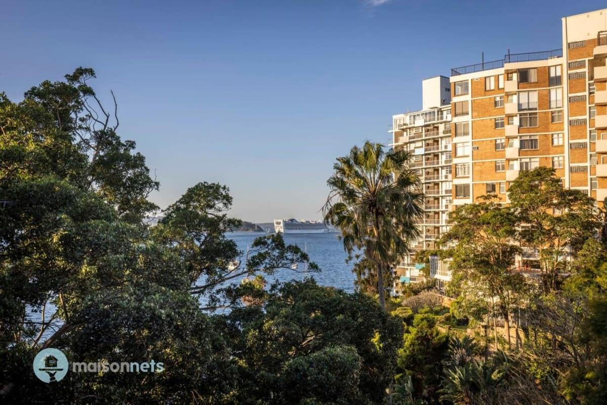 Studio Apt With Parking Balcony & Water Views Sydney Bagian luar foto