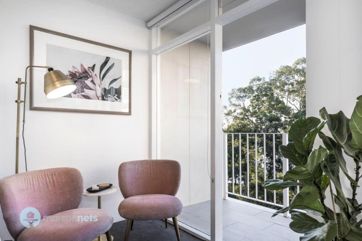 Studio Apt With Parking Balcony & Water Views Sydney Bagian luar foto